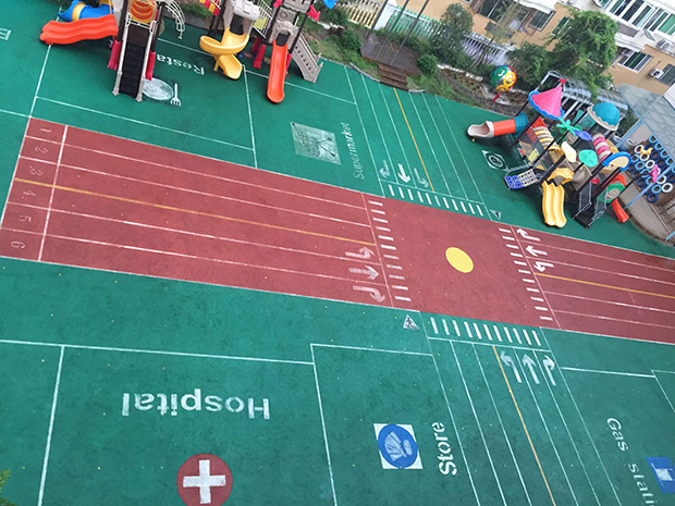 洞頭吉的堡幼兒園活動(dòng)場